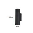 Modern Gold Pipe Wall Lamps Tube Light Home Decor Bathroom Bedroom Lamp Wall Sconces Led Mirror Light Loft Background lighting