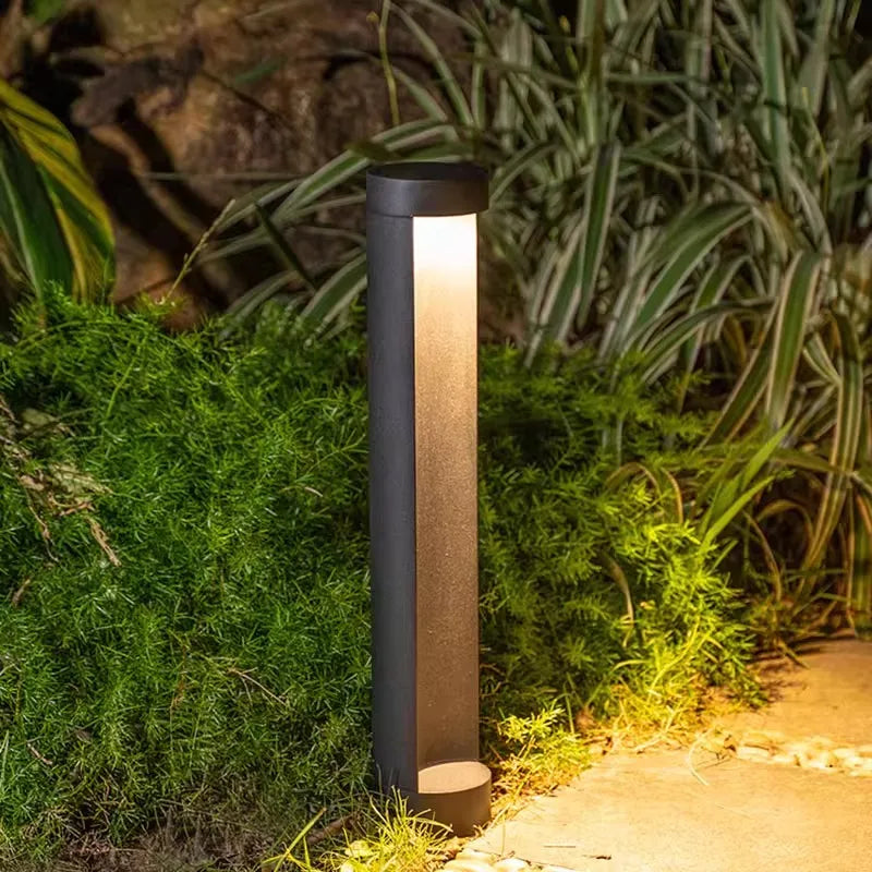 10W Outdoor Garden Landscape Path Light Waterproof Villa Backyard Lawn Bollard Lighting Square Exterior Lawn Column Light