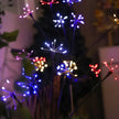 6/810 Heads Solar Light Waterproof Sparkling Stars LED Floral Firework 2 Modes Switching Ground Mounted Landscape Lighting