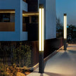 30W IP65 Waterproof Light Emitting Diode Garden Light Modern Outdoor Lighting Column Light Aluminum Popular Column