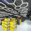 DIY Hair Salon Barbecue Shop Gym Bar Car Showroom 6000-6500k Garage Workshop Ceiling Light Honeycomb Tube Hexagonal LED Lighting