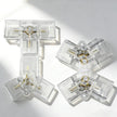 6500K  LED tube combination rectangular sleeve lamp made of PC material,lightweight For garage light,barber shop bedroom