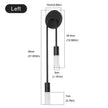 Nordic Luxury Wall Lamp Living Room Modern Minimalist LED Black gold Creative TV Background Wall Corridor Bedroom Bedside Lamp