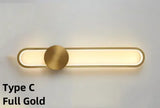 Modern Sconce LED Long Wall Light for Bedroom Living Room Surface Mounted Background Room Decor Wall Lighting Fixture