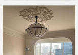 Japanese silk pendant light Art Decor Oi Soi ufo umbrella lamp LED chinese lantern Living Room Study office unique bedroom light