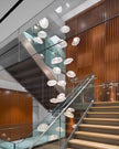 Nordic home decoration, stair chandelier, living room and dining room Pendant lights, ceiling light, indoor lighting