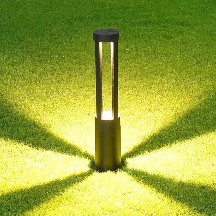 Outdoor Landscape Lawn Lamp Waterproof Villa Garden Courtyard Stand Pole Light Modern Park Community Post Lamp Led Bollard Light