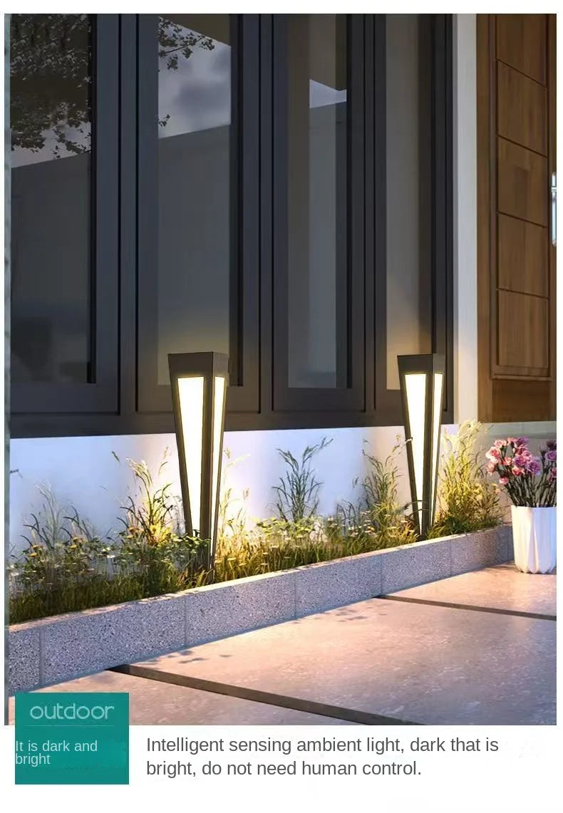 Solar landscape light 62CM high outdoor lighting waterproof courtyard lawn outdoor soft light design