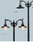 European Outdoor Waterproof Garden Light Villa Courtyard Lawn Lamp Community Park High Pole Street Lamps Landscape Lighting