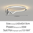 Villa Office LED Chandelier New Shape For Foyer Bedroom Dining Room Studyroom Hotel Restaurant Living Room Kitchen Indoor Lamp