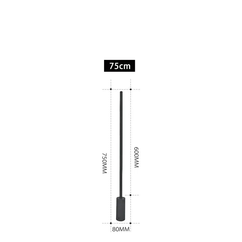 New Arrival Modern Outdoor LED Long Lawn Light Waterproof IP65 110V 220V LED Street Lamp For Villa Garden Park Landscape Adorn