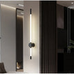 Modern LED Long Wall Lights for Bedroom Lighting Living Room Background Decorate Stairs Lamp Hotel Black Gold Sconce Fixtures