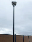 50W Solar Garden Lights Outdoor IP66 Waterproof with Motion Sensor Landscape Lighting Solutions for Yard, Pathway, Walkway