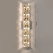 Modern High-end Crystal Wall Light Nordic Living Room Bedroom Bedside Long Wall Lamp Hotel Villa Corridor Bracket Light