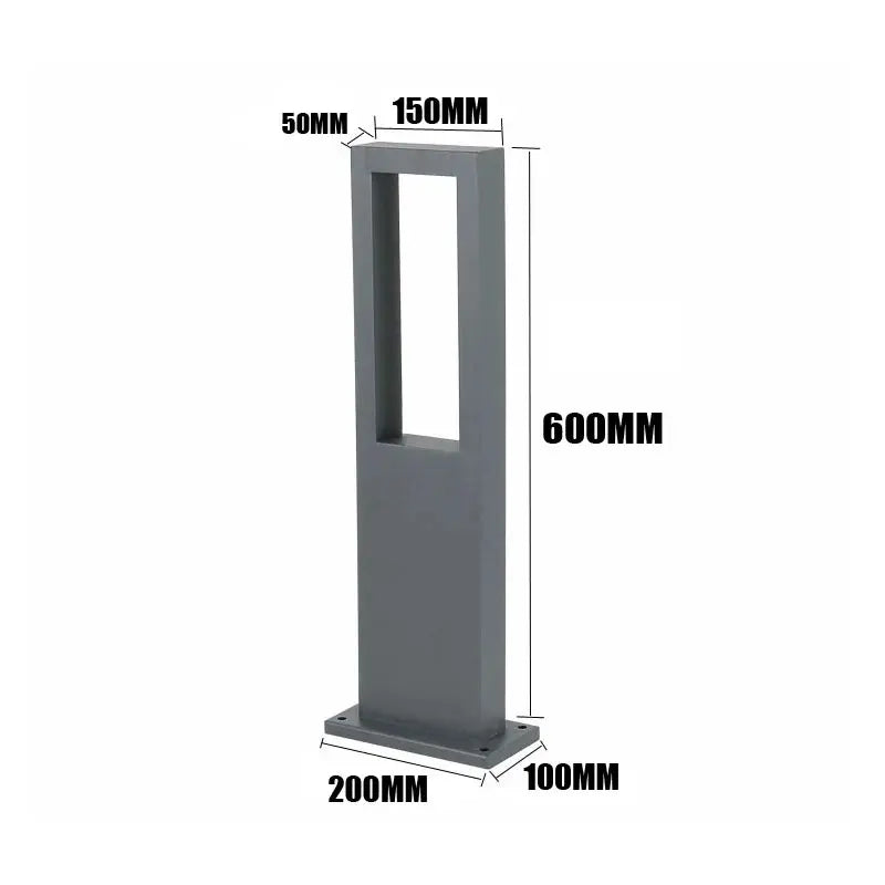 Modern LED Lawn Lamp for Villa Courtyard Outdoor Decoration Exterior Aluminum Light Garden Path Doorway And Asile Spot Lighting
