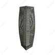 Creative New LED Solar Imitation Rattan Hollow Floor Lamp for Outdoor Courtyard Garden Projection Atmosphere Lighting