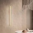 Long Strip Natural Stone Wall Lamp modern Bedroom Living Room Decoration Corridor Wall Sconce Yellow Travertine Lighting Fixture