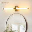 Designed Led Wall Lamp 400 550mm Wall Light Sconces Double Lampshade Up Down Bathroom Wall Lighting Fixture Golden Picture Light