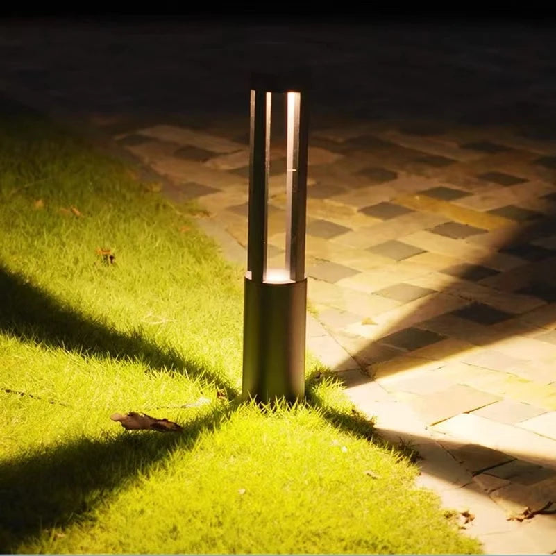 ASANZUO Outdoor Waterproof Lawn Lamp Aluminum Landscape Light Villa Garden Light LED Street Light Courtyard Standing Lamp