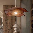 2024 new Chinese style hand-woven chandeliers tea room celebrity log hanging lamp for home decor living dining room furniture