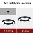 Led Lamps Office Chandelier Creative Hexagonal Round Simple Y-shaped splicing Special-Shaped Chandelier Gym Office Light