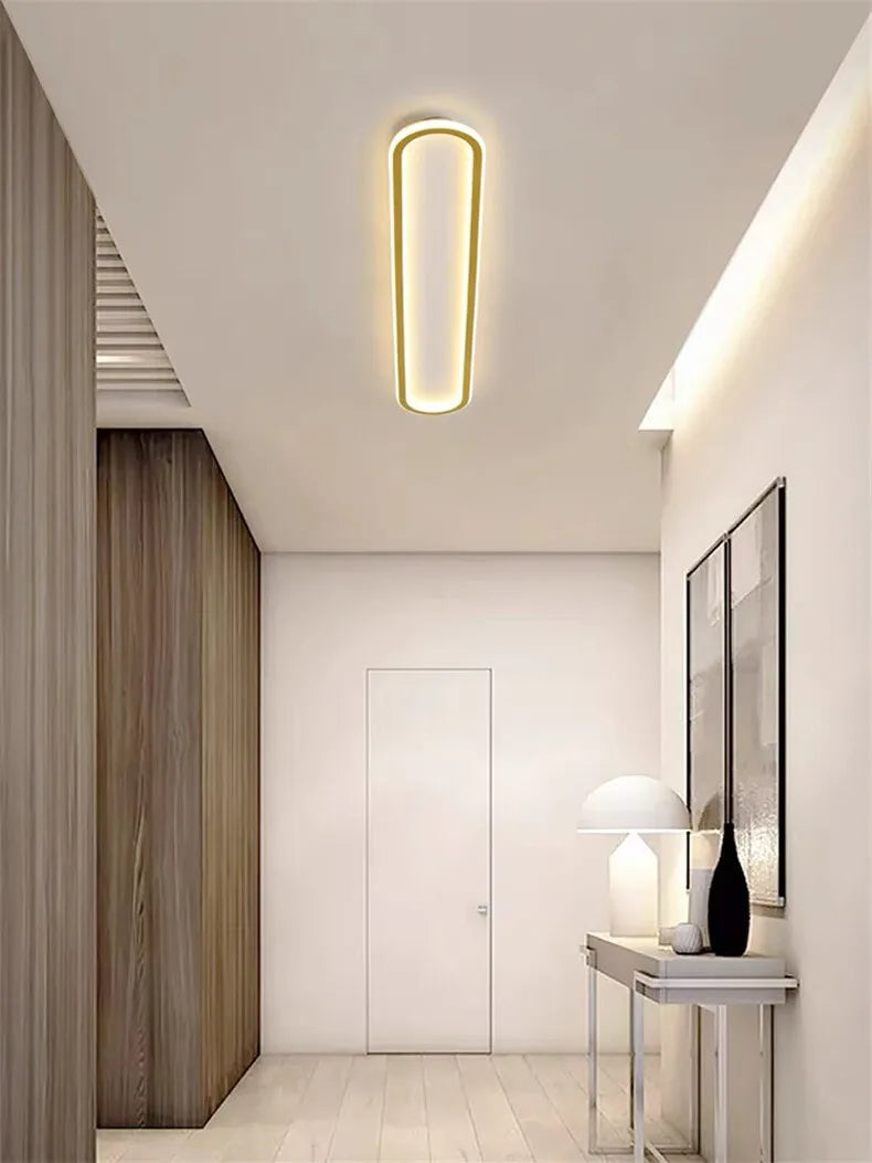 Modern LED Ceiling Lights Aisle Lamp Bedroom Living Room Kitchen Ceiling Mounted Light Cloakroom Corridor Balcony Foyer Decor