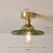 Modern Pendant Ceiling Lamp with Glass Shade for Kitchen Aisle Balcony Bedroom Home Art Deco Led Ceiling Lights Fixtures E27