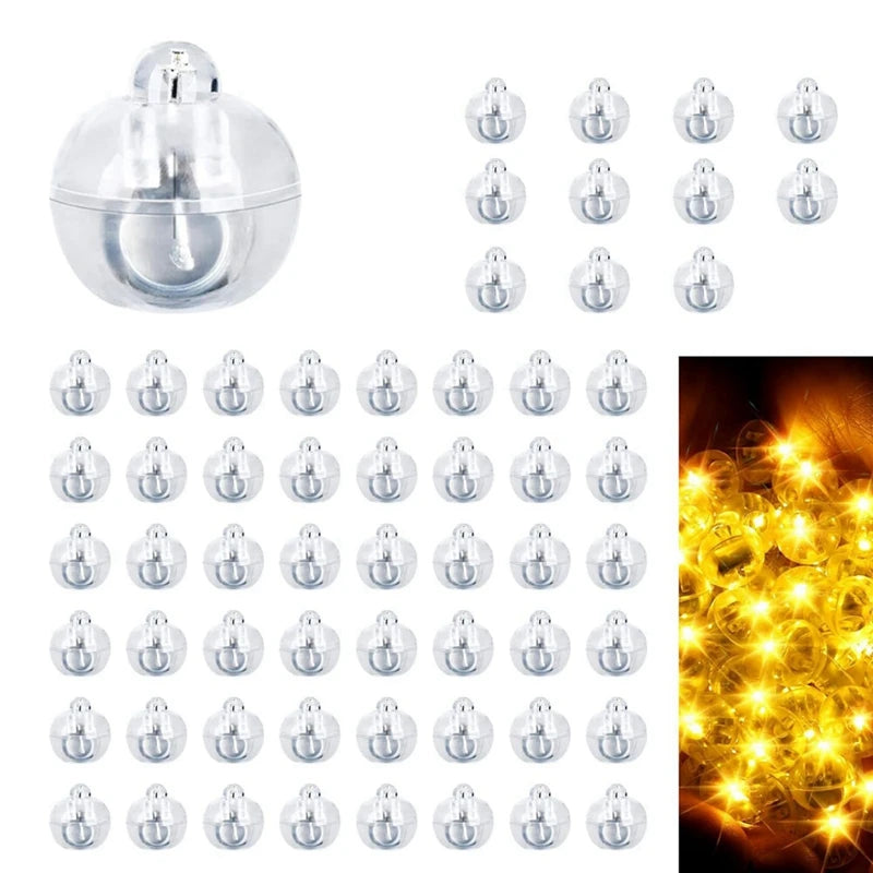 LED Balloon Lights High Quality Mini LED Light Warm White, For Paper Lantern, Balloon Light, Birthday Party