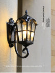Outdoor Waterproof Wall Lamp For Garden Villa Gate Outdoor European-Style Courtyard Balcony Exterior Wall Lamp Retro Wall Lamp