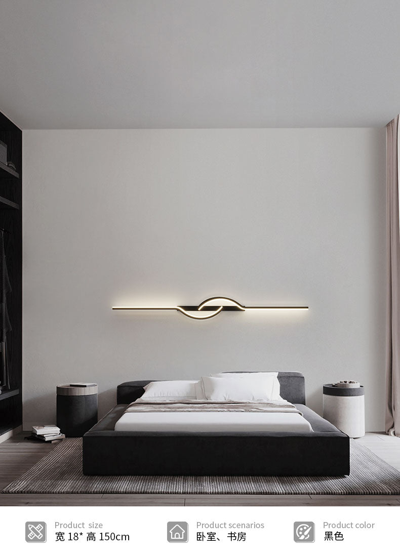 Led Bedside Wall Sconce Lamp For Living Room Bedroom Stair Modern Art Interior Wall Lights Light Fixture Night Lamps Home Decor