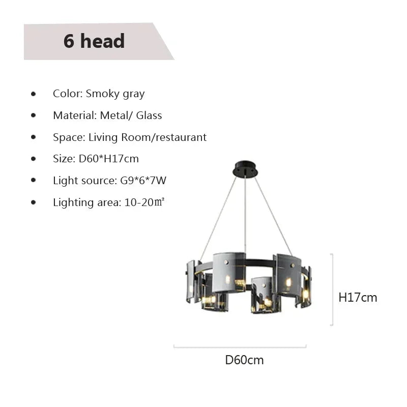 Modern Luxury Living Room Pendant Light Minimalist Bedroom Designer Home Lamp Creative Restaurant Bar Counter Main Light