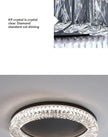 Light Luxury Modern Led Crystal Ceiling Ceiling Light Home Decoration Living Room Bedroom Dining Room Hotel Kitchen Lighting