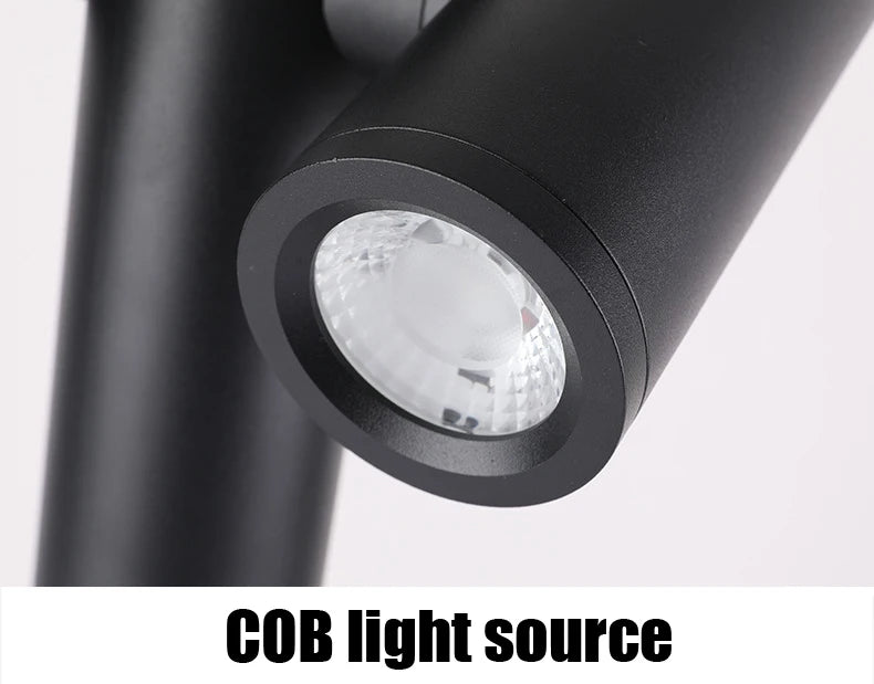 Outdoor Double Head Can Be Rotated 180° Lawn Light Creative Garden Garden Light Villa Garden LED Garden Light