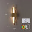 Nordic LED Wall sconce Lamp Indoor USB Plug in Light Bedroom Bedside Living Room Home Hotel Stairs Decoration Modern Wall Lamp