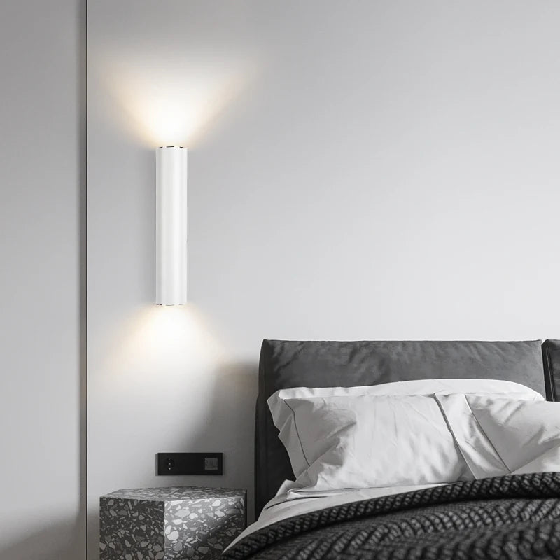 Nordic Interior Wall Led Light Modern Minimalist Aisle Stair TV Background Lamp Indoor Bedside Living Room Decoration Wall Light