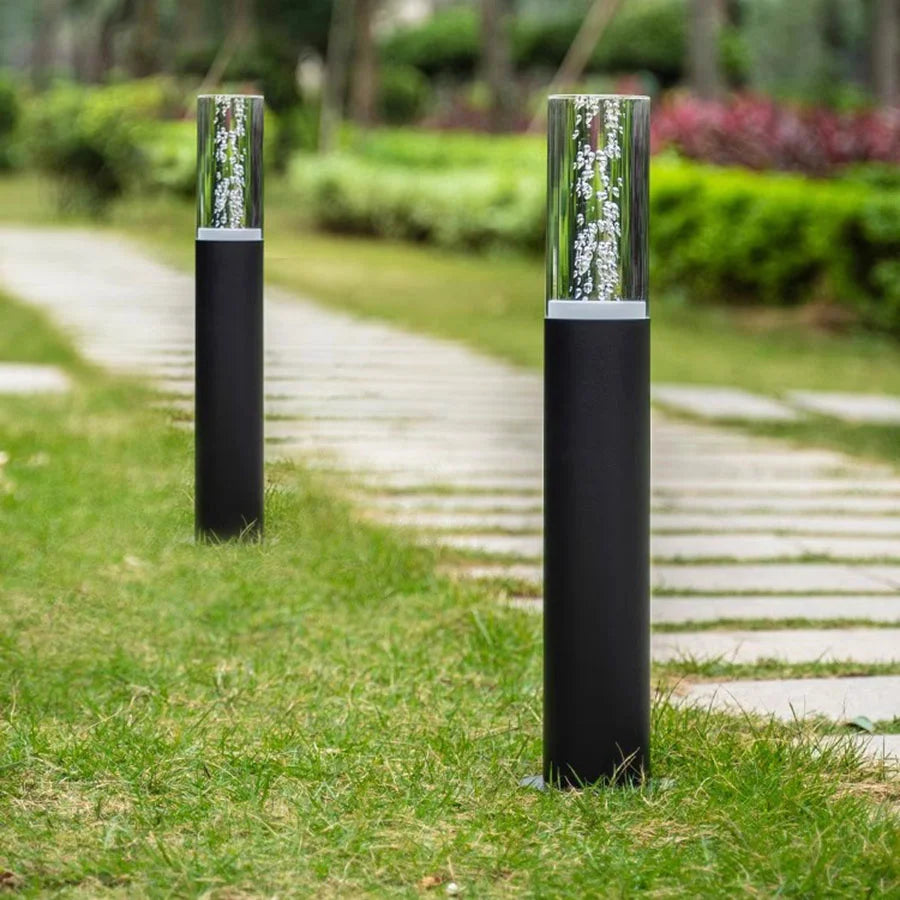 Outdoor Waterproof Acrylic LED Lawn Lamp 50/70CM Aluminum Pillar Garden Path Light Landscape Lawn Lights AC85-265V