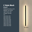 Outdoor waterproof wall lamp LED strip background wall lamp stair garden lamp living room bedroom bedside ip65 wall lights