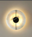 LUMA Modern Luxury Creative Marble Wall Light - Alabaster Marble Wall Sconce for Bedroom Bedside Living Room Aisle Indoor Decor