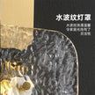 Modern Gold Full Copper Glass Living Room Wall Lamps Hotel Lobby Aisle Villa Bathroom Bedroom Home Art Deco Wall Lights