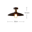 DAMIASMIL Retro Ceiling Lamp for Living Room Dining Room Bedroom Corridor Entrance Ceiling Lights E27 Indoor Lighting Fixtures