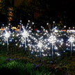LED Firework Garden Decor Lights Solar Power Waterproof Outdoor Path Solar Lawn Lamp for Villa Patio Balcony Street