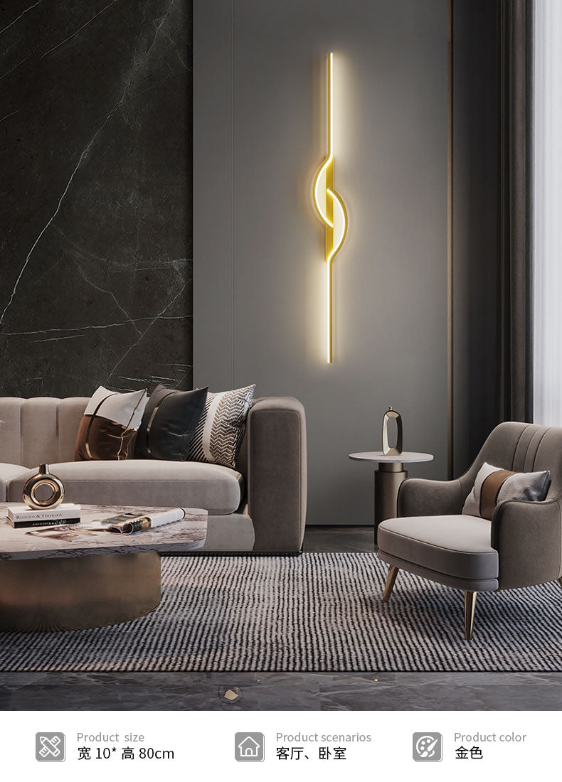 Led Bedside Wall Sconce Lamp For Living Room Bedroom Stair Modern Art Interior Wall Lights Light Fixture Night Lamps Home Decor