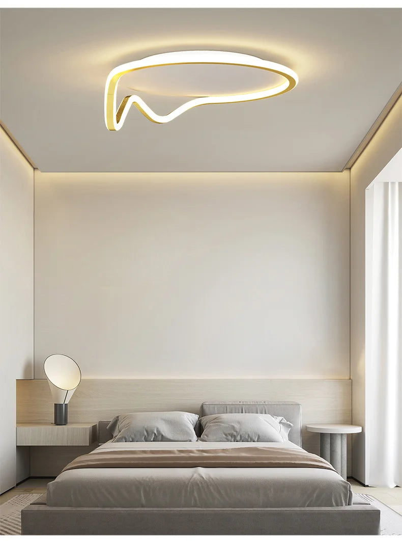 Villa Office LED Chandelier New Shape For Foyer Bedroom Dining Room Studyroom Hotel Restaurant Living Room Kitchen Indoor Lamp