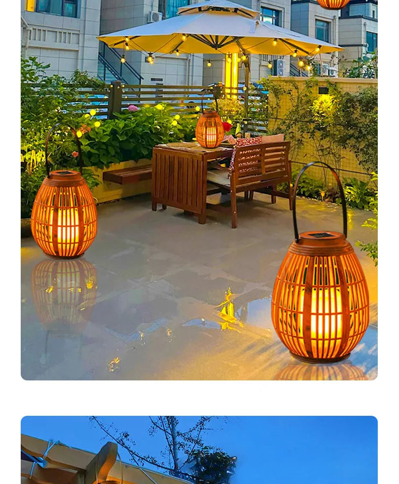 Solar Outdoor Terrace Hanging Light Balcony Decoration Ambient Light Energy Conservation Landscape Lights Decorative Light