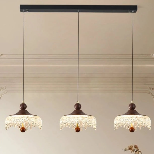 Nordic Simplicity Acrylic Pendant Lights for Restaurant Coffee Shop Creative Lights Suspension Rotundity Wiring Type Luminaires