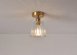 Modern Pendant Ceiling Lamp with Glass Shade for Kitchen Aisle Balcony Bedroom Home Art Deco Led Ceiling Lights Fixtures E27