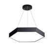 Creative Hexagonal Led Lamps Office Chandelier Round Simple Y-shaped splicing Special-Shaped Chandelier Gym Office Light