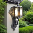 European Style Outdoor Entrance Villa Balcony Waterproof Retro Courtyard Terrace Wall Light