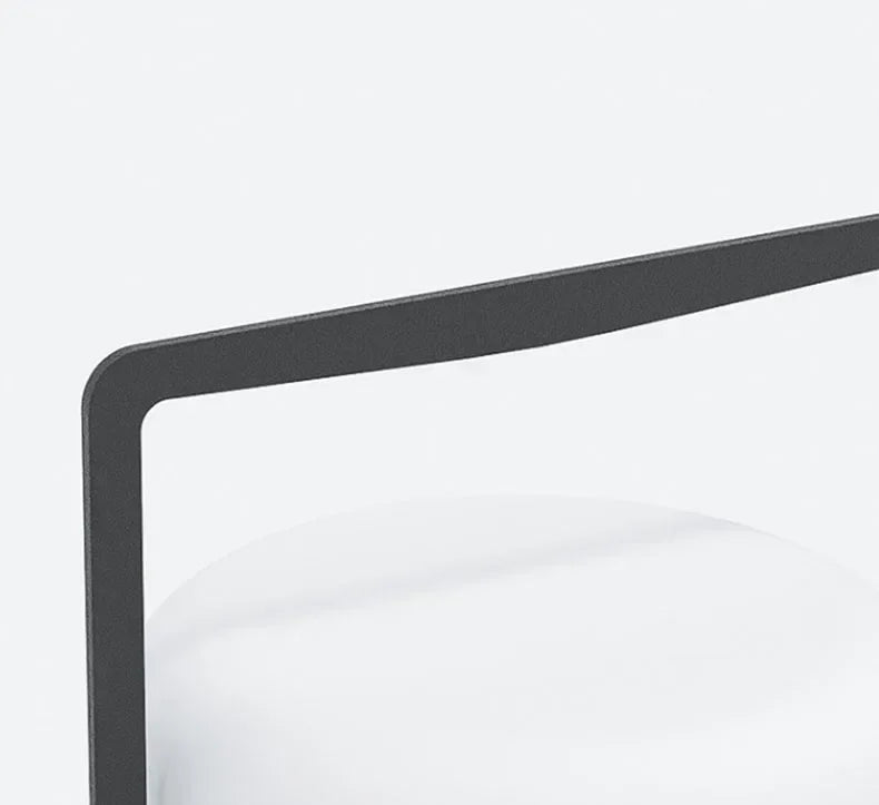 Japanese Style Garden Outdoor Waterproof LED Floor Lamp Simple Restaurant Hotel Acrylic Rechargeable Solar Power Standing Lamp