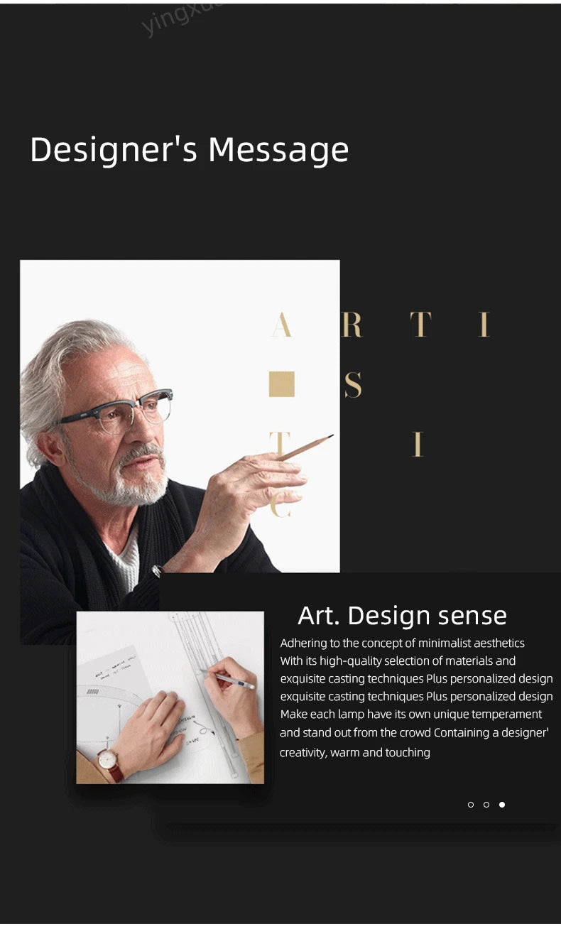 Nordic Crystal Chandelier for Living Room Villa Ceiling Chandeliers Duplex Loft Hanging Lamps Stairscase Suspended Pendant Lamps